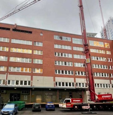 Neljän maisemahissin modernisaatio Kalasatamassa Neljän maisemahissin modernisaatio Kalasatamassa